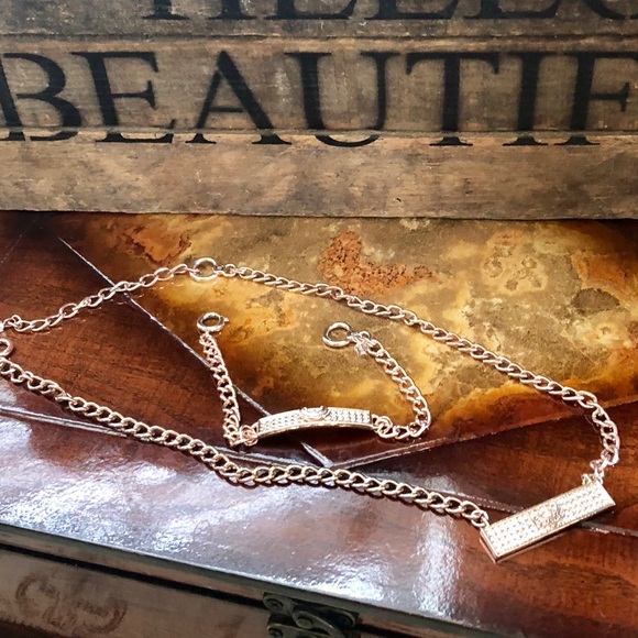 Juicy Couture Jewelry - 💕 Juicy Couture Rose Gold Necklace and Bracelet